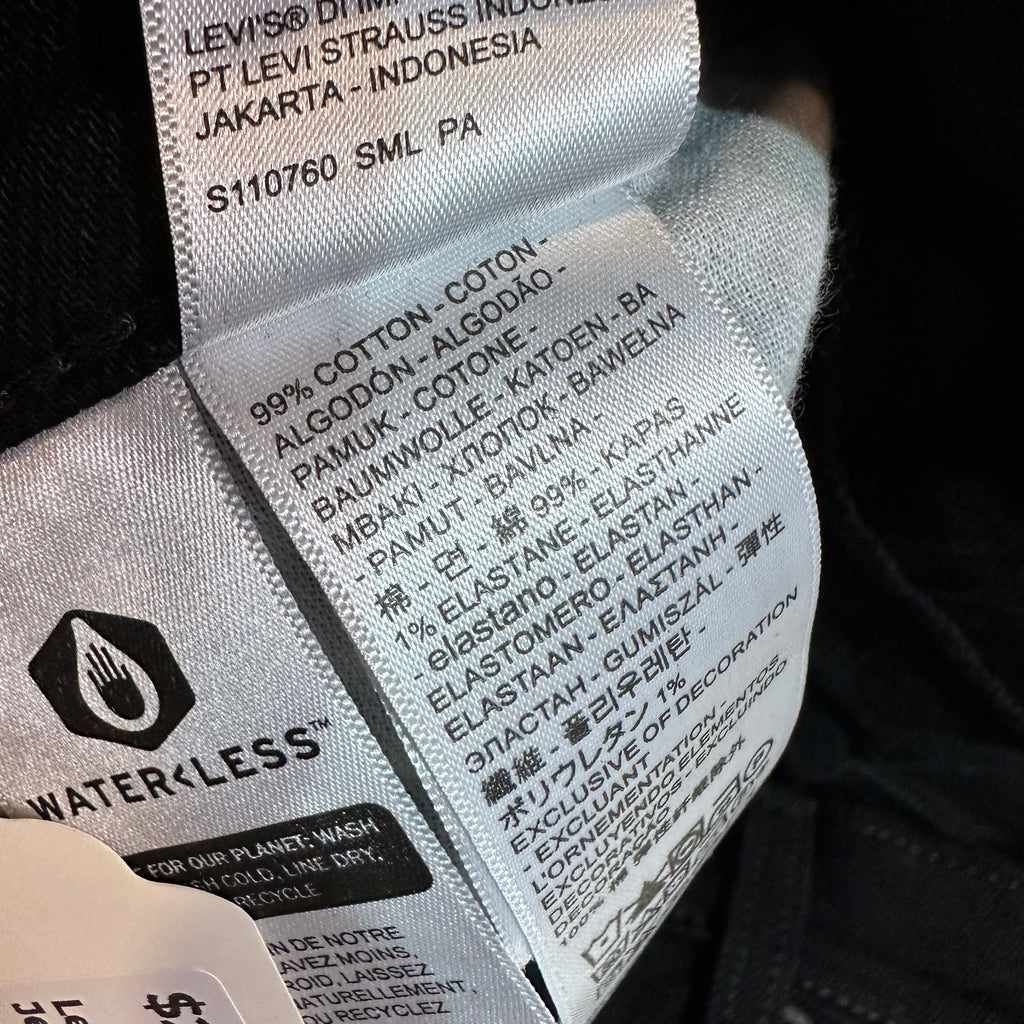 Levis Mens 511 Black Jeans 29x32 Slim Fit Modern Denim Levi's