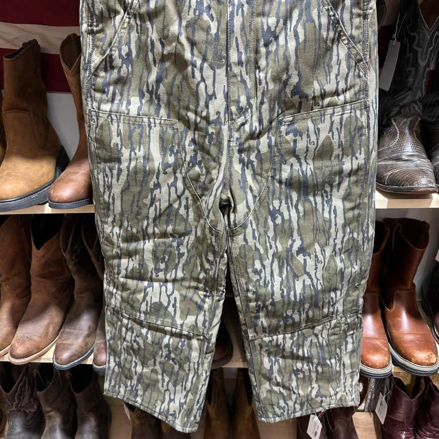Carhartt Insulated Camo Overalls boys 10 Bibs