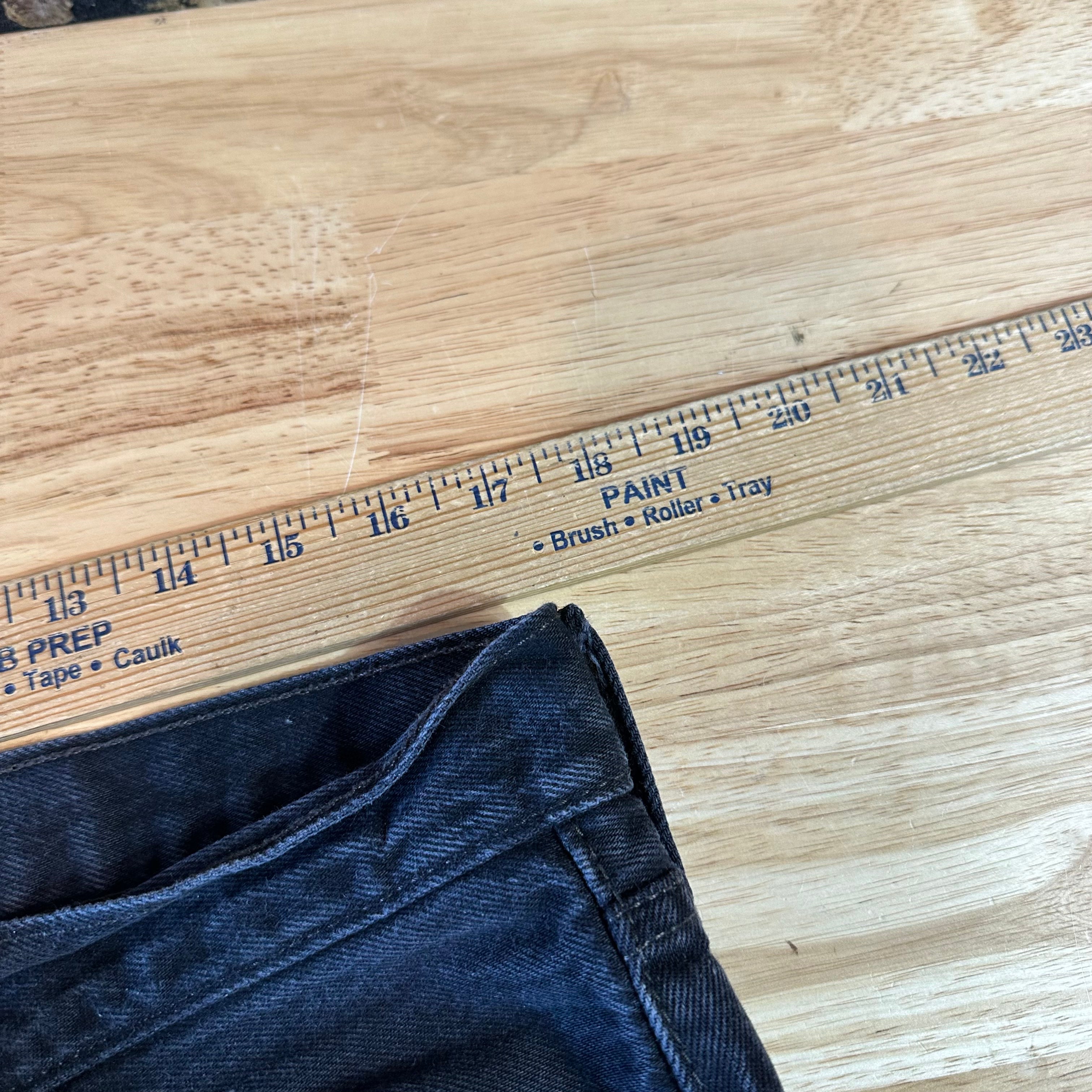 Levi's 501 Mens 34x32 Black Jeans