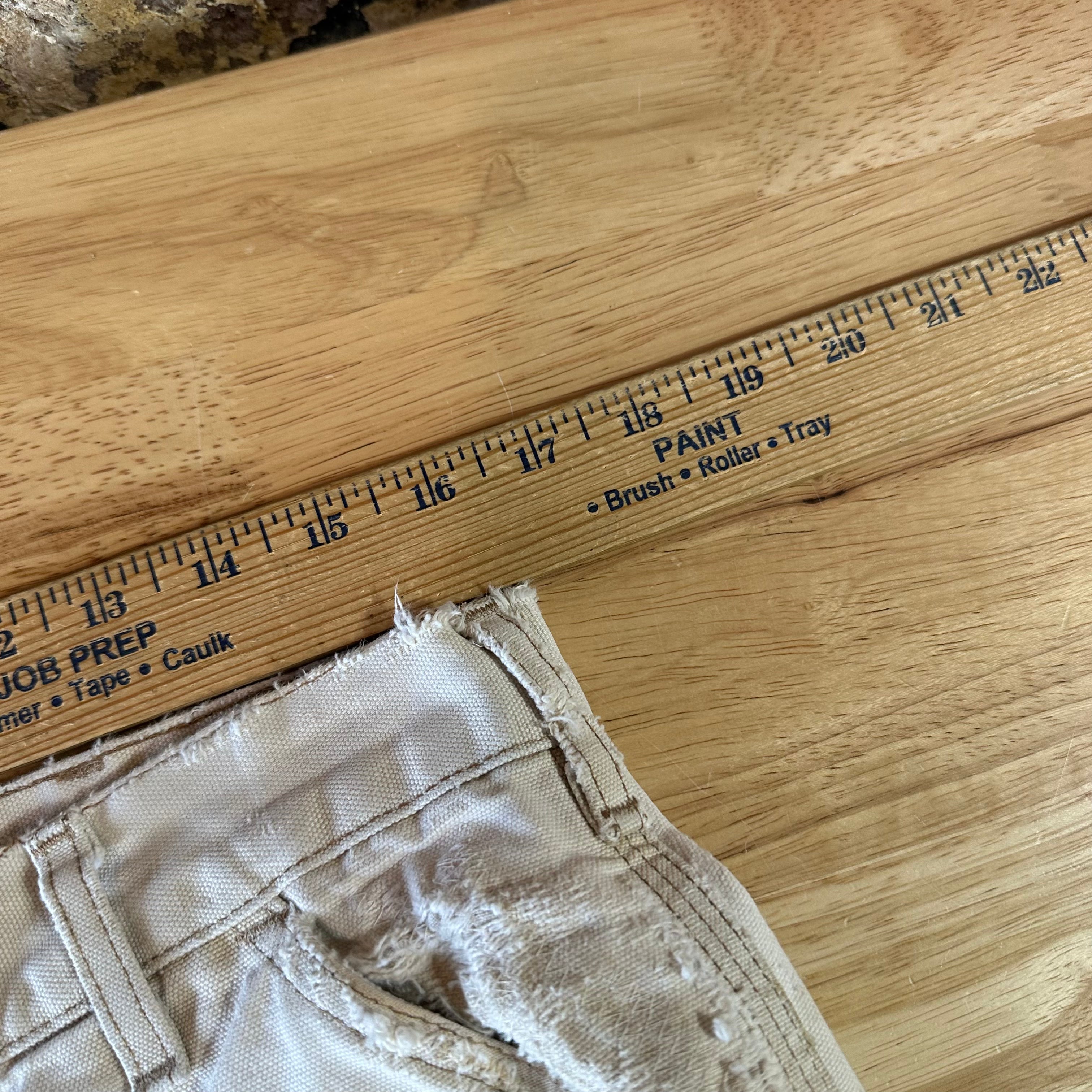 Carhartt Mens 34x32 Tan Pants