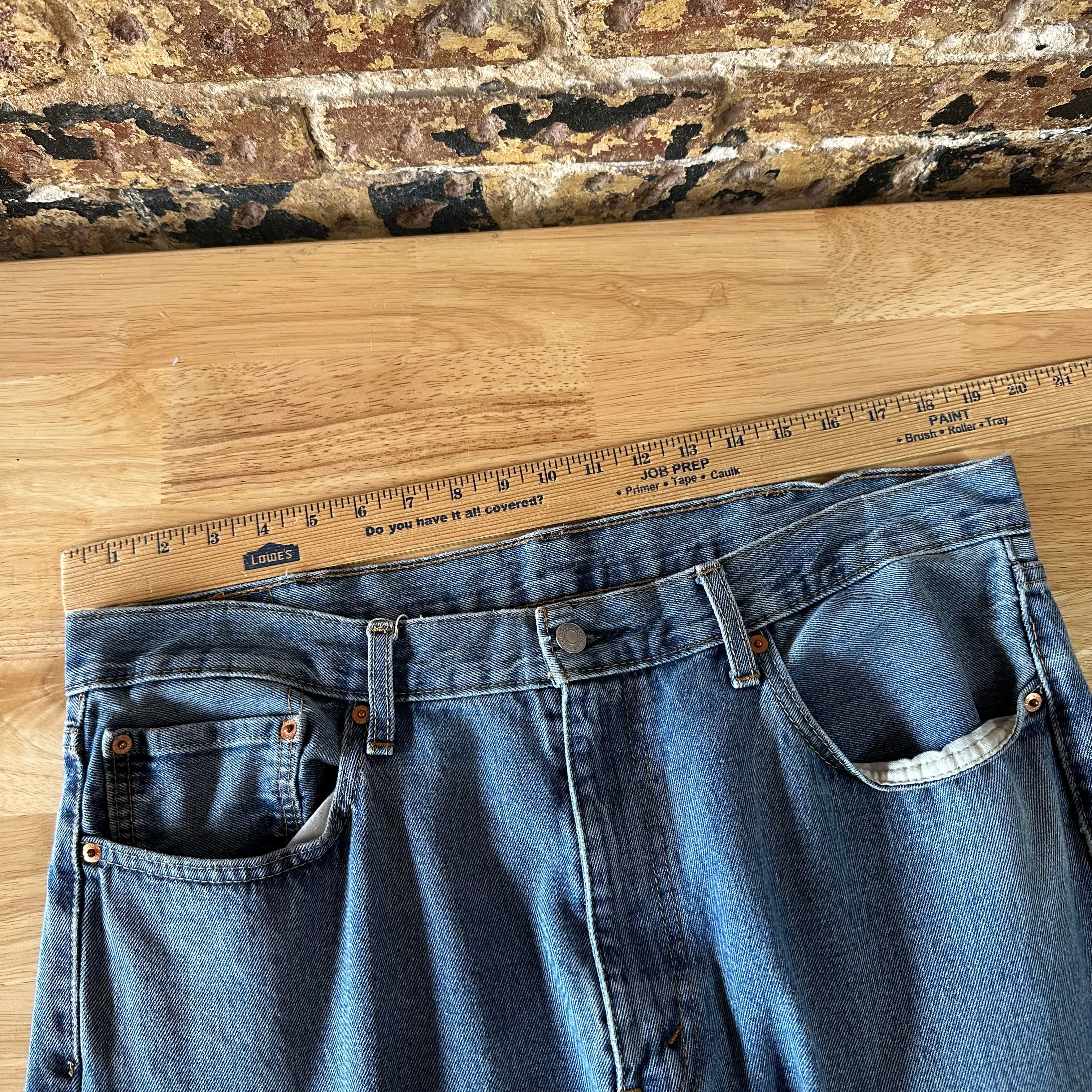 Levi's 550 Mens 38x29 Blue Jeans