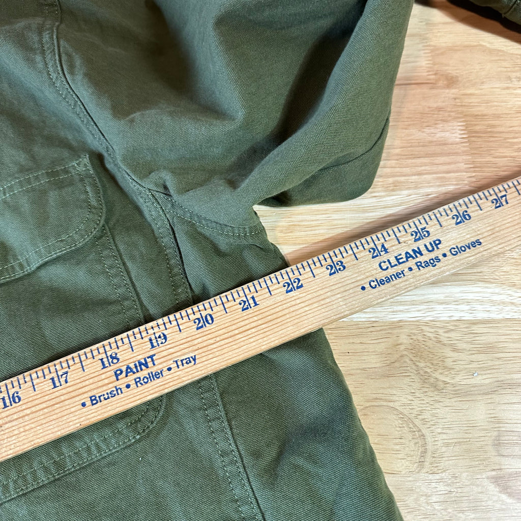 Carhartt Mens Medium Green Flannel Shirt