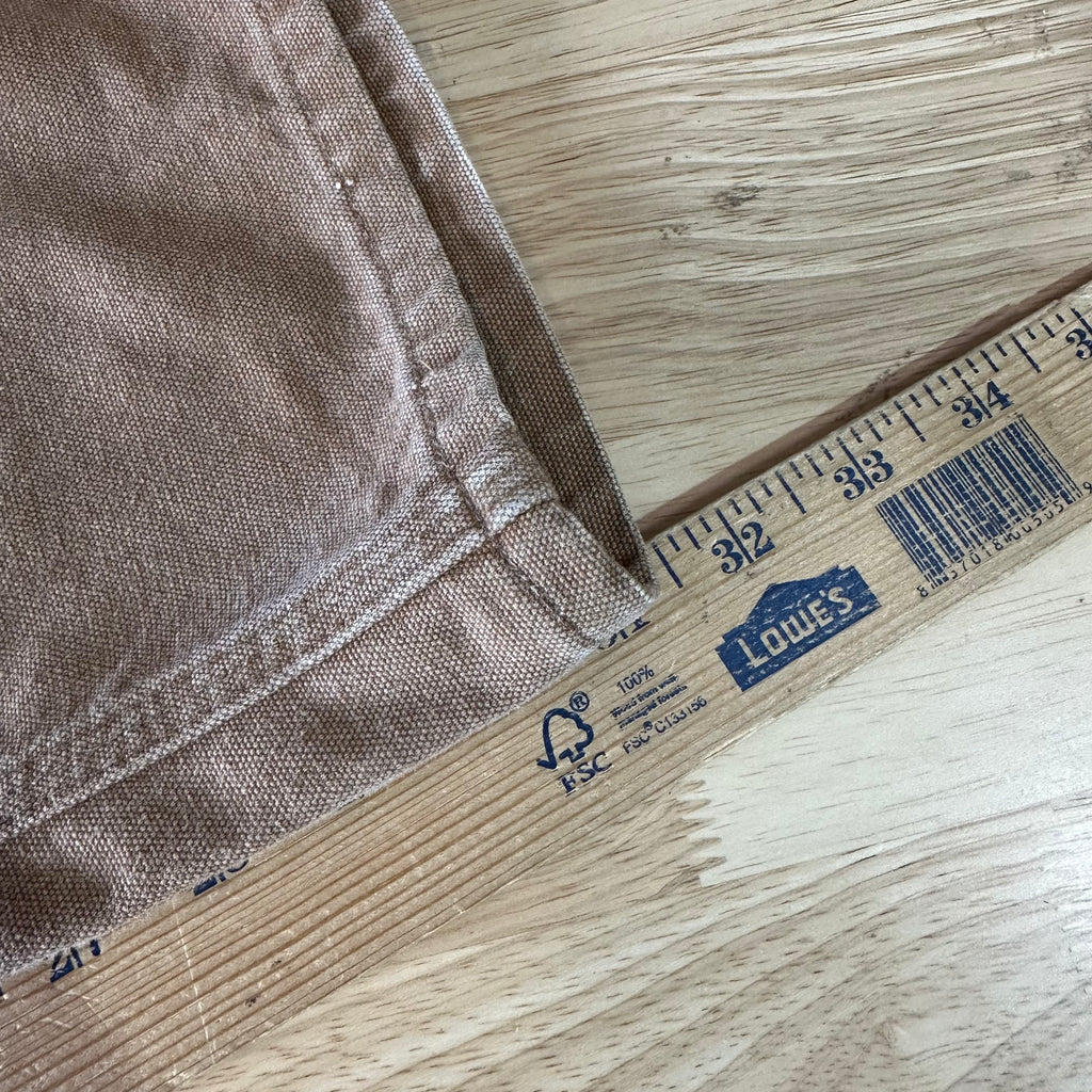 Vintage Carhartt B11 BRN Carpenter Pants 34x32 Brown Workwear 2006