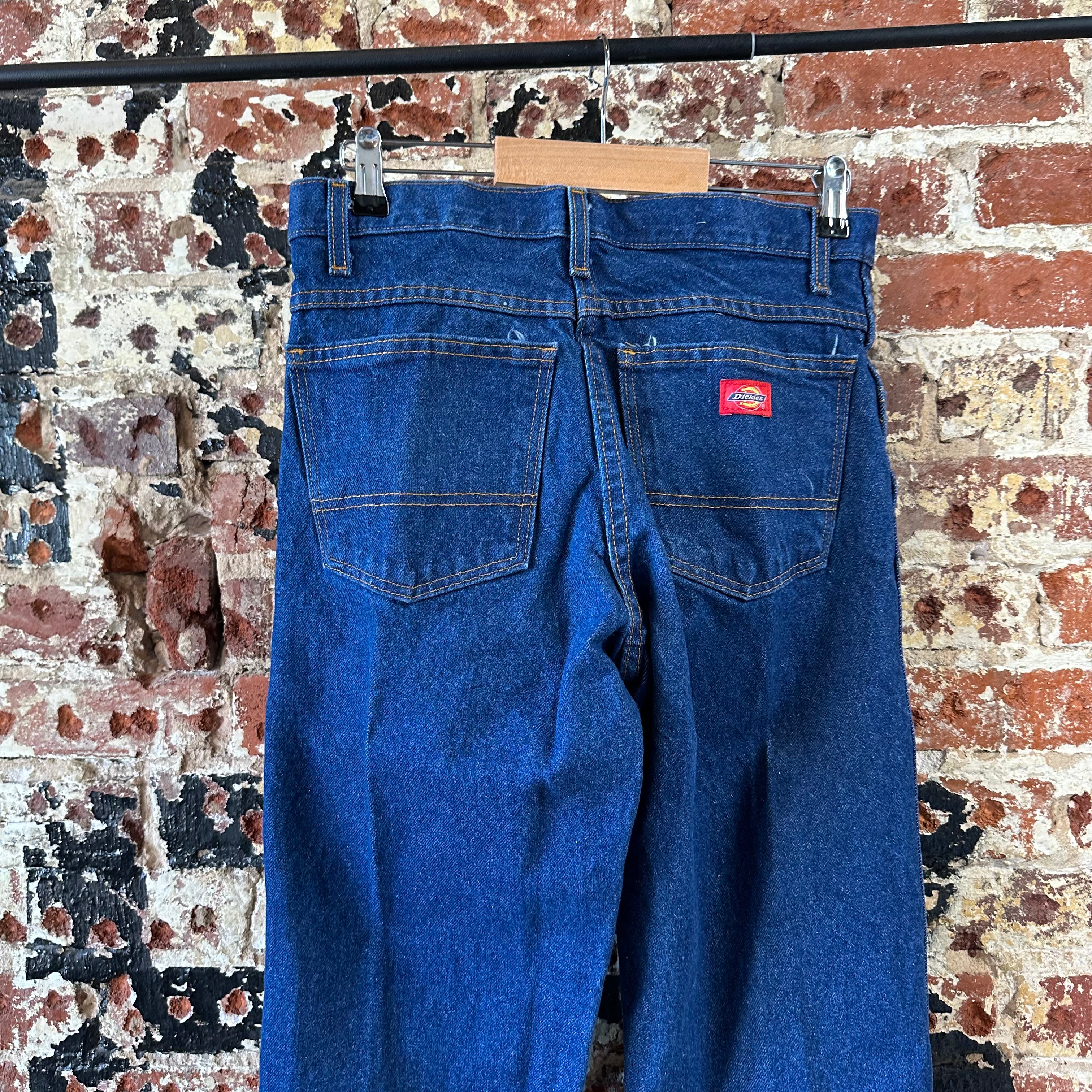 Dickies Mens 30x34 Blue Jeans