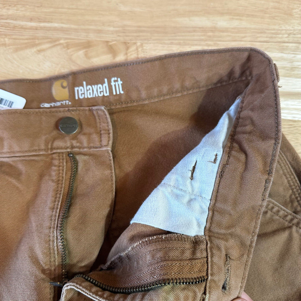 Carhartt Mens 30x30 Brown Pants