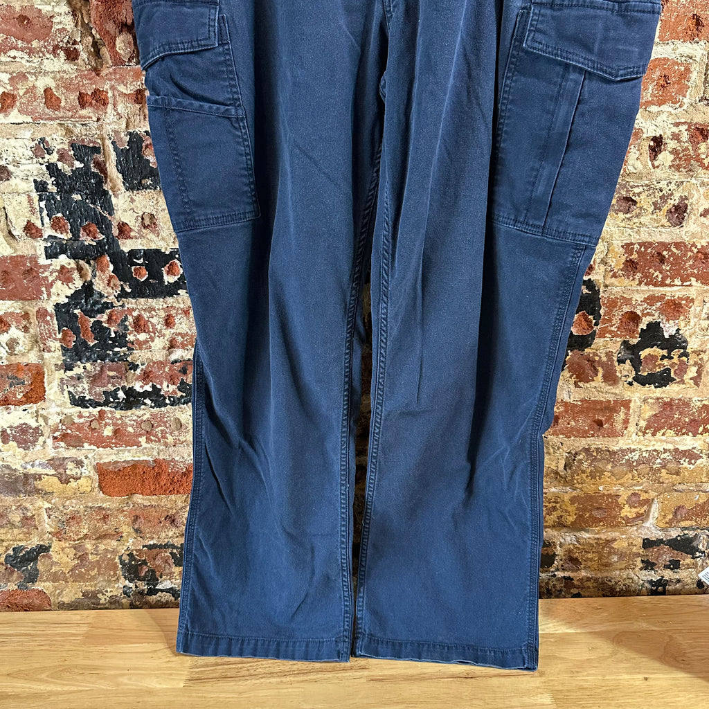 Carhartt Mens 44x32 Blue Pants