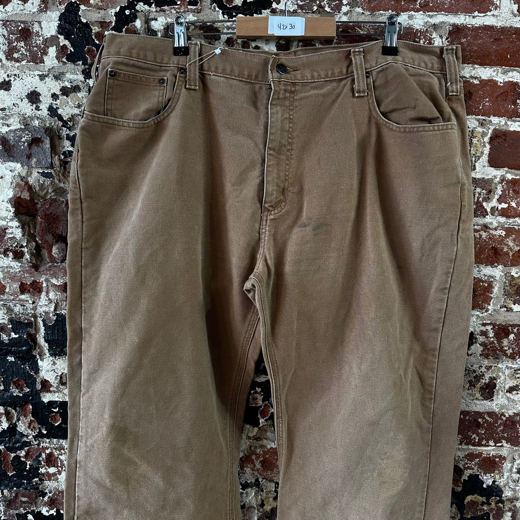 Carhartt 5 Pocket Canvas Pants Men’s 42x30 brown