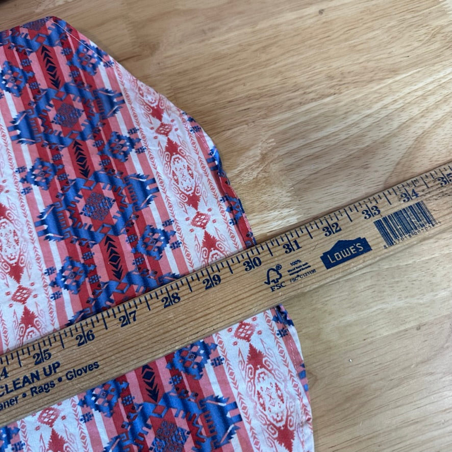 Rock N Roll Mens Medium Aztec Western Shirt