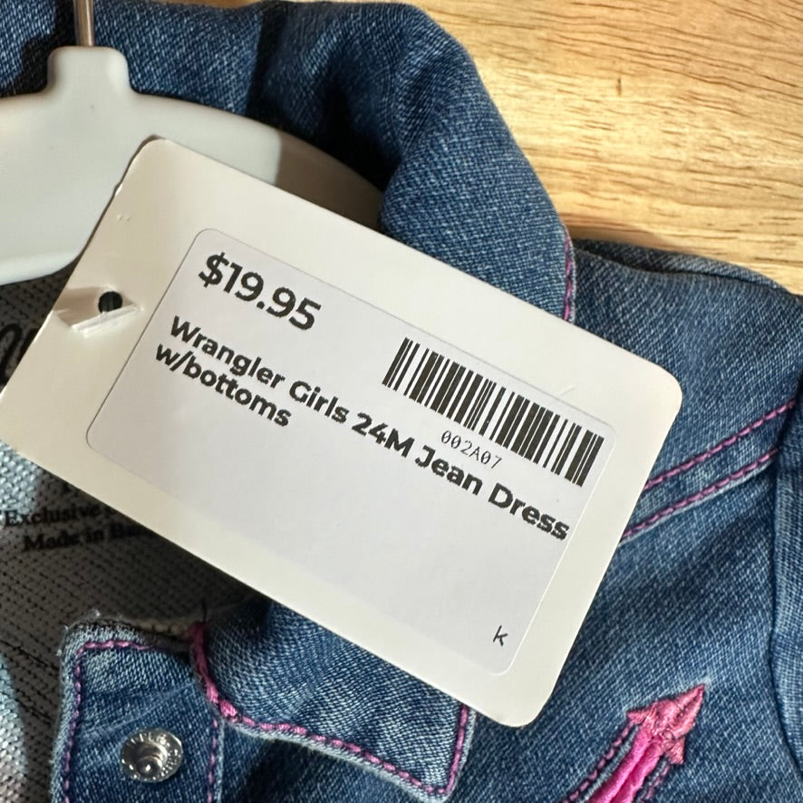 Wrangler Dress Girls 24 Months