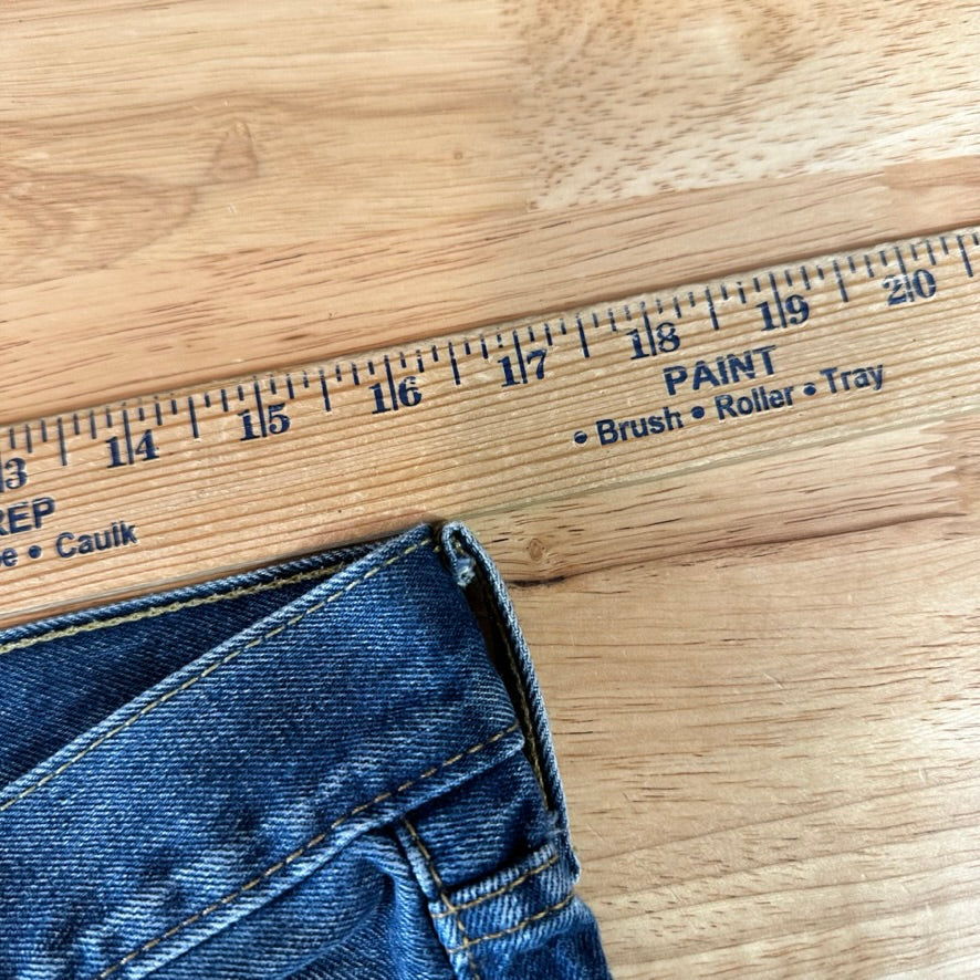 Levis Mens 511 Blue Jeans 33x32 Slim Fit Modern Denim Levi's Distressed