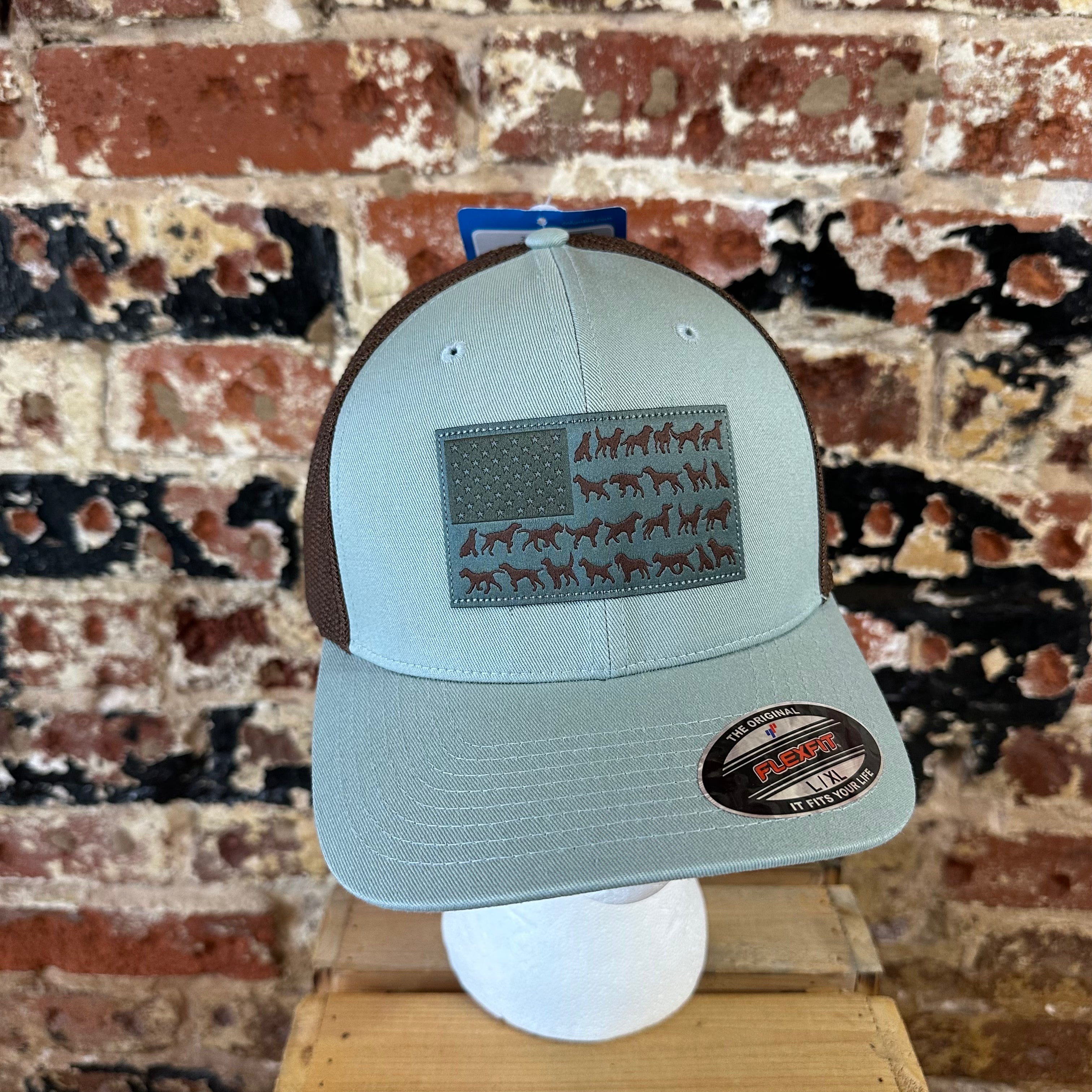 Columbia PHG L/XL Fitted Green Hat NEW