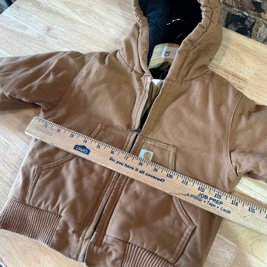 Carhartt Boys 2T Brown Jacket