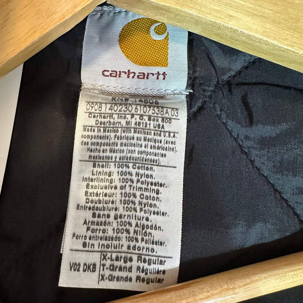 Carhartt V02 Dark Brown Vest Men's XL