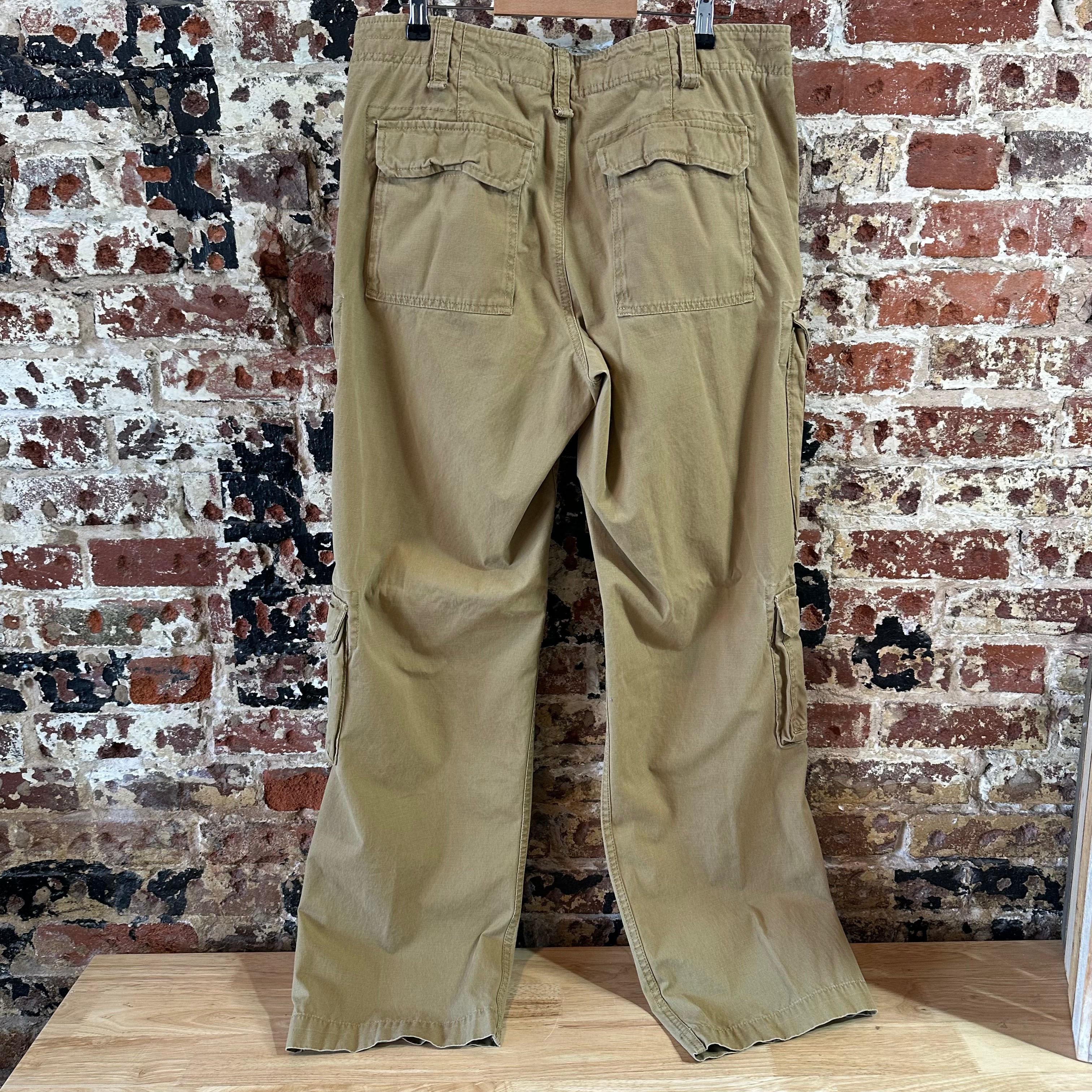Eddie Bauer Mens 38x34 Tan Cargo Pants
