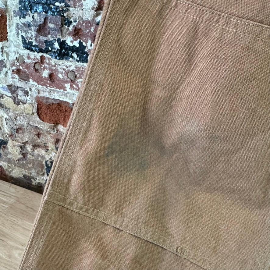 Carhartt Overalls Canvas Brown boys 5 Bibs