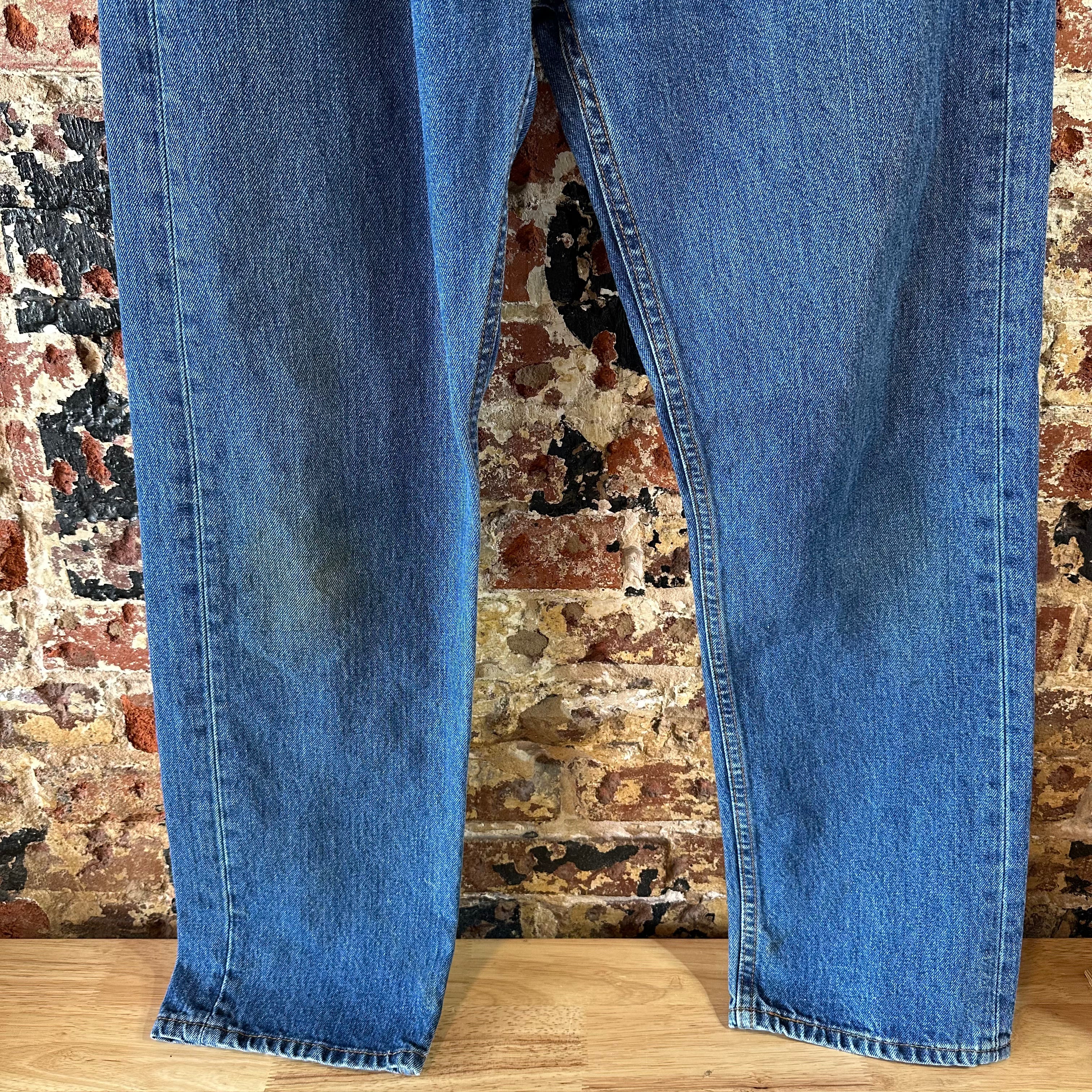 Levi's 505 Mens 36x32 Blue Jeans