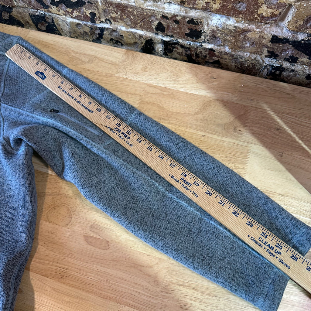 North Face Gray 1/4 Zip Mens 2XL