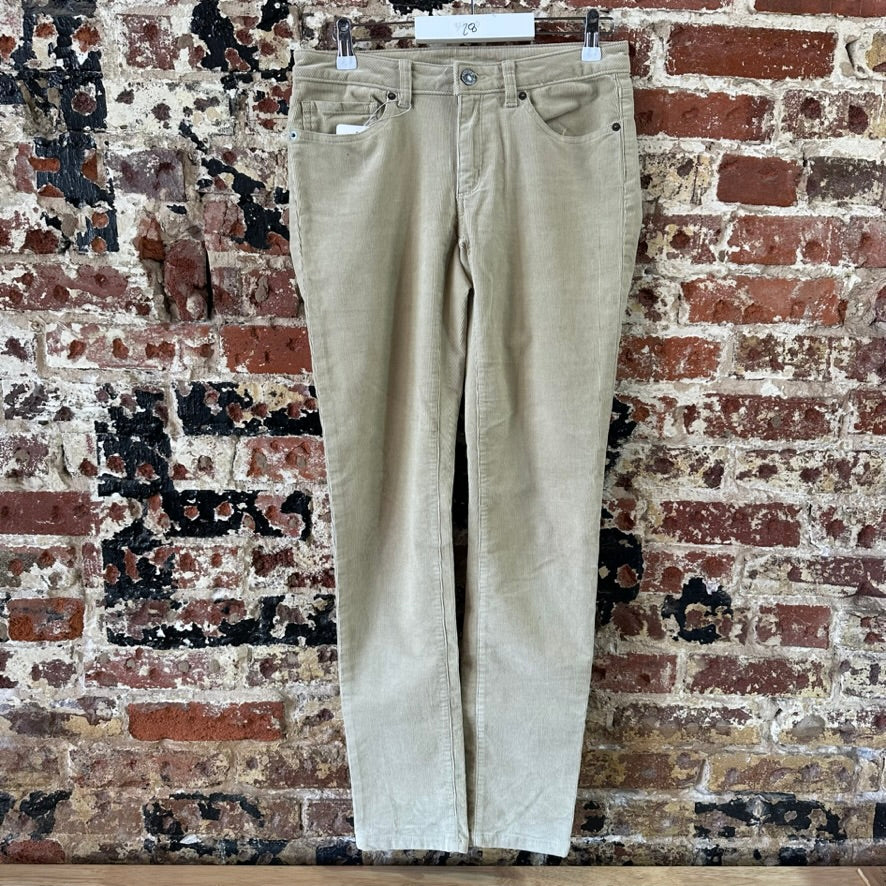 Patagonia Corduroy Pants Womens 28 Tan Khaki Travel 31x31"