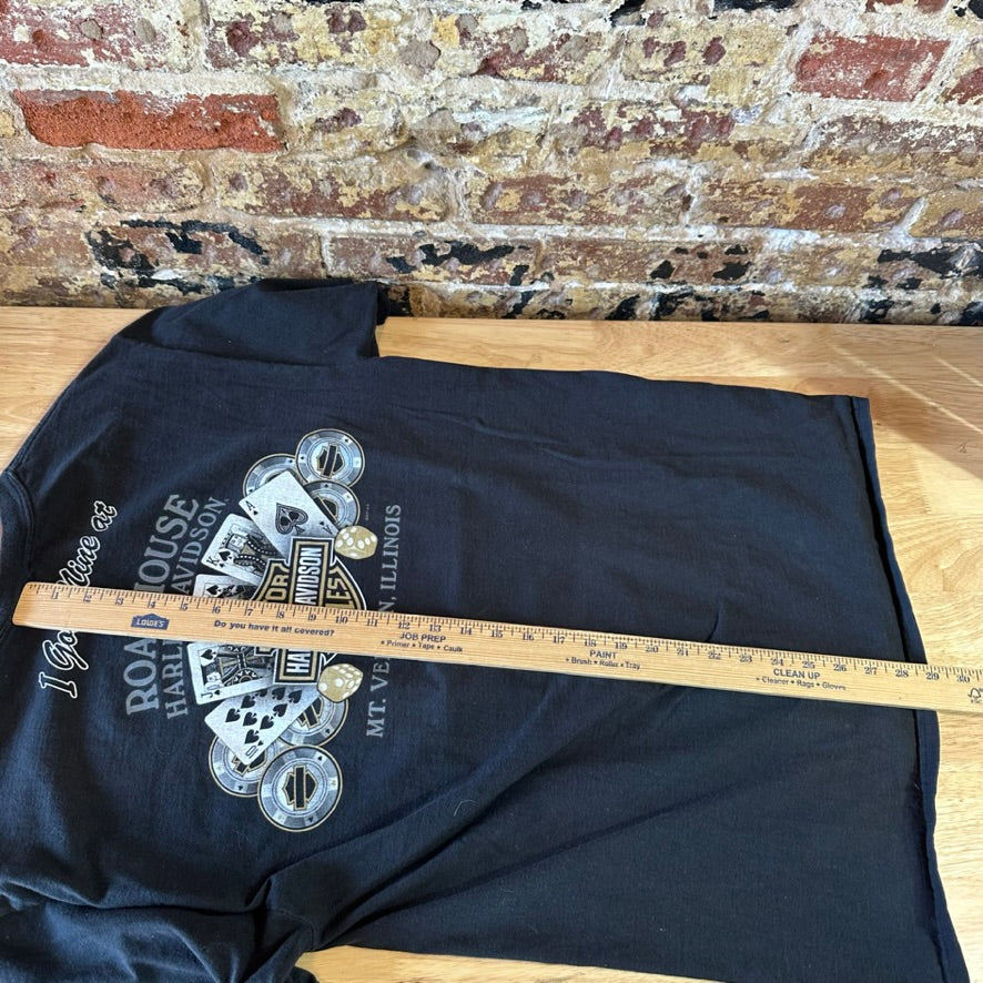 Harley Davidson T Shirt Mens Large Tall Short Sleeve