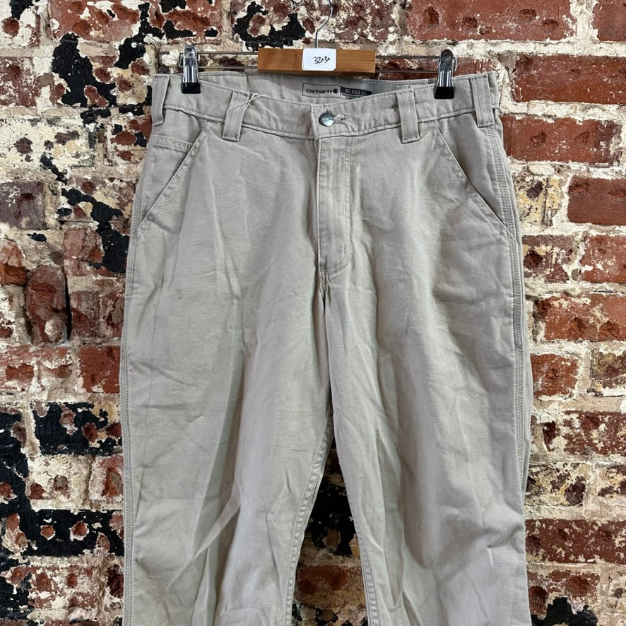 Carhartt Relaxed Fit Rugged Flex Pants Mens 32x30 Tan Workwear