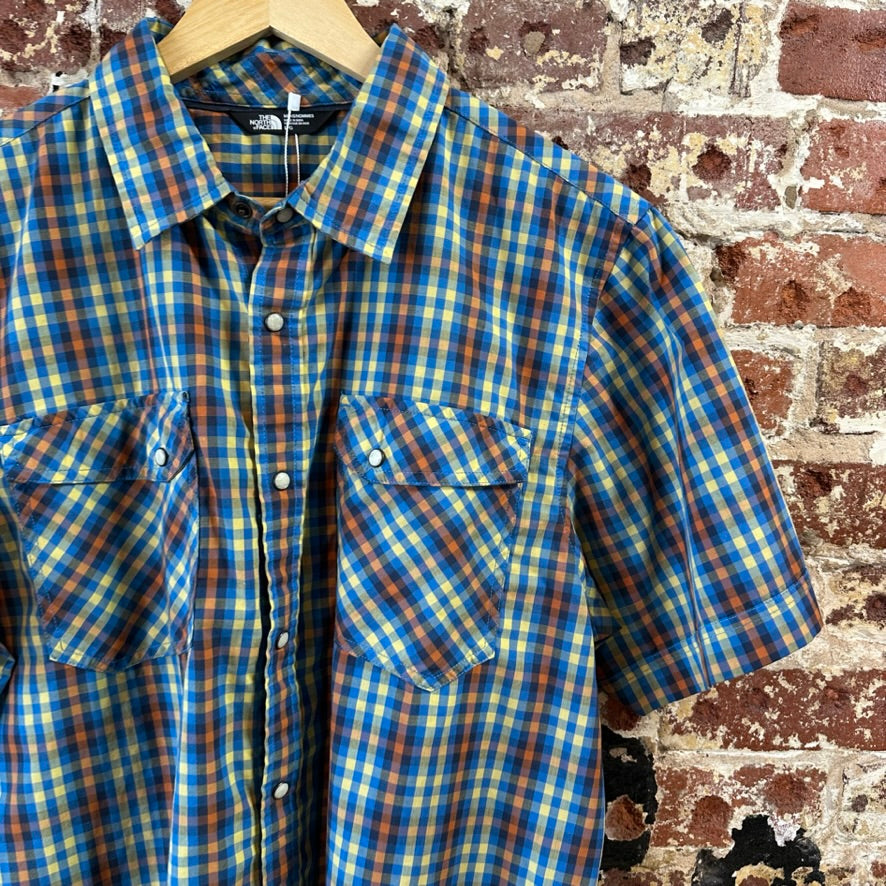 North Face Men's Large Western Button Shirt