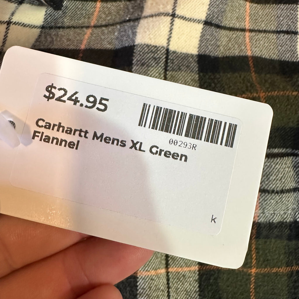 Carhartt Mens XL Flannel Shirt