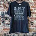 Harley Davidson T Shirt Mens Large Tall Short Sleeve