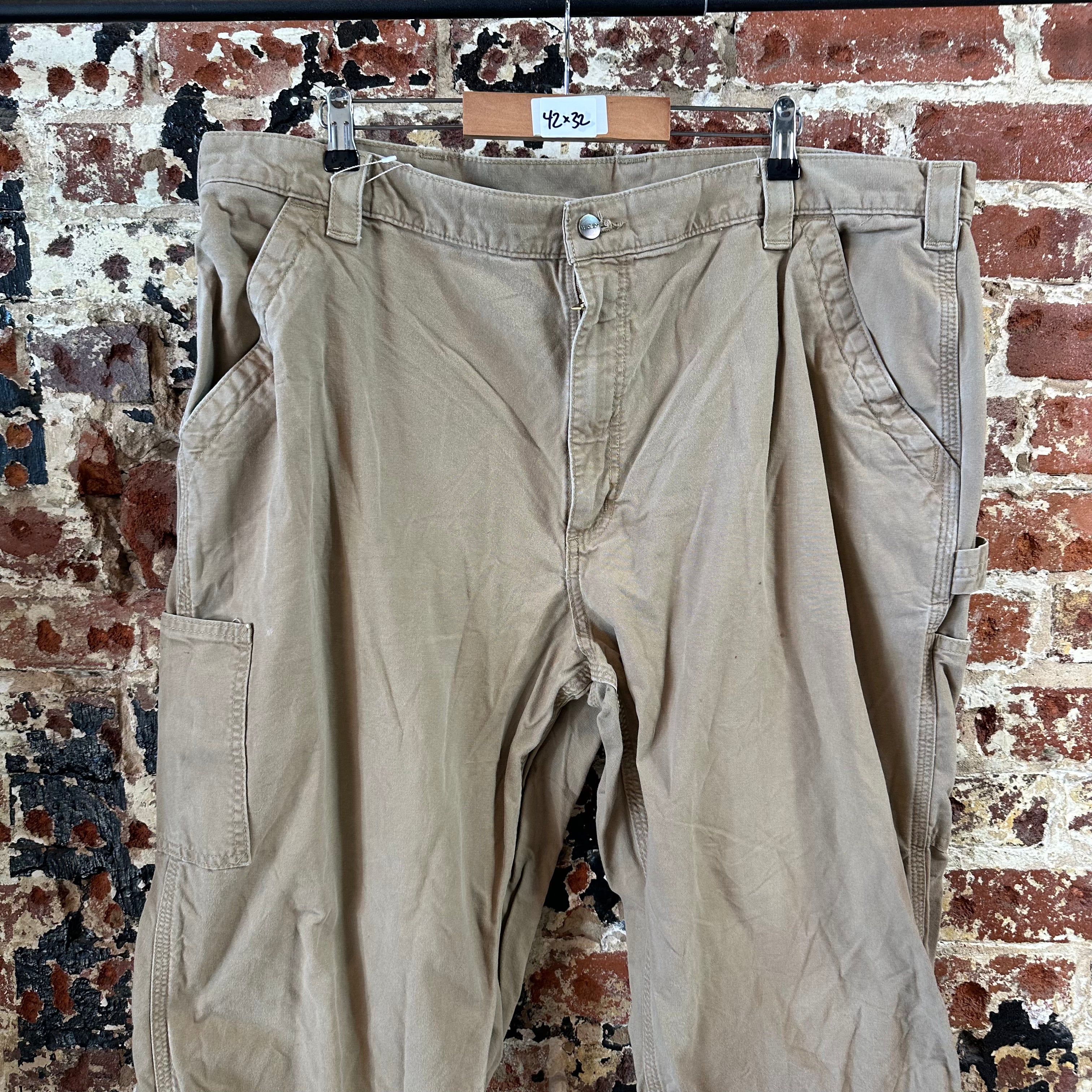 Carhartt B151 Mens 42x34 Tan Pants
