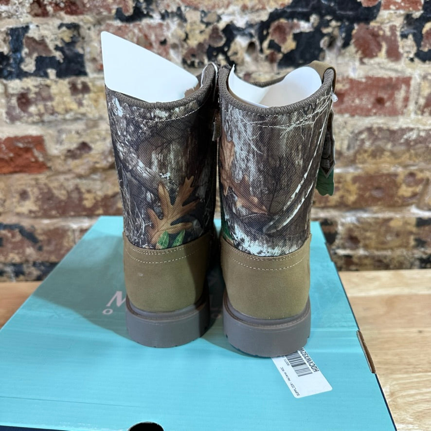 Magellan Youth Kids size 2 Brown Camo Boots NEW
