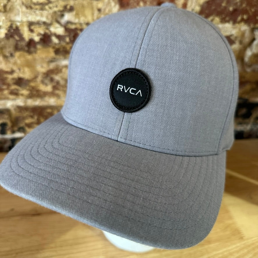 RVCA Gray Flexfit Hat