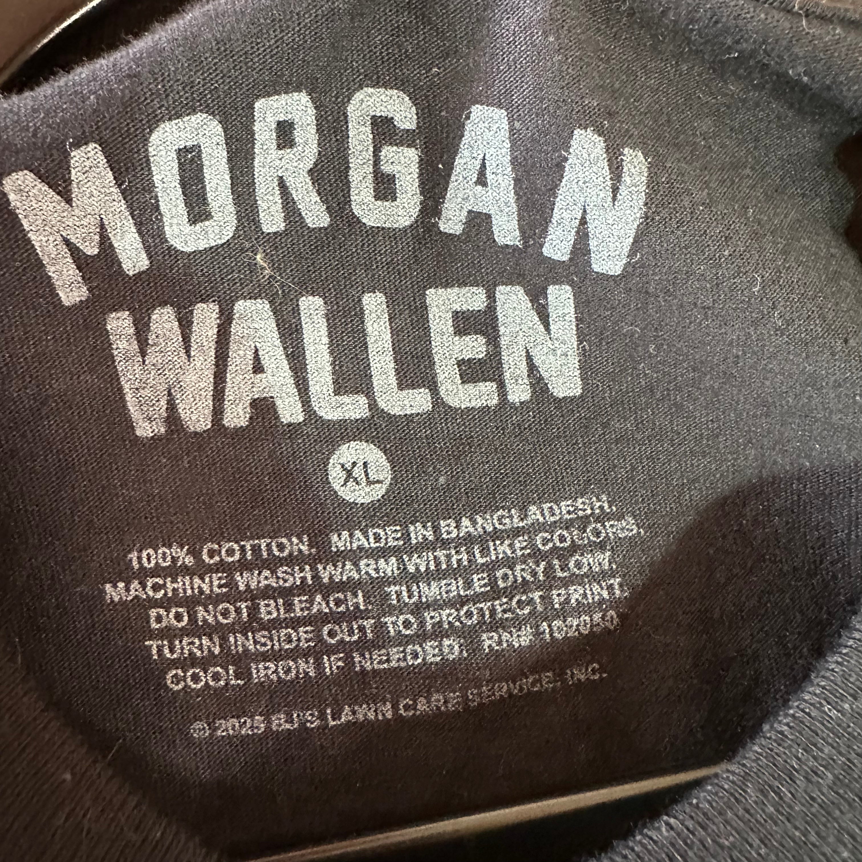 Morgan Wallan S/S Black T-Shirt Men's XL
