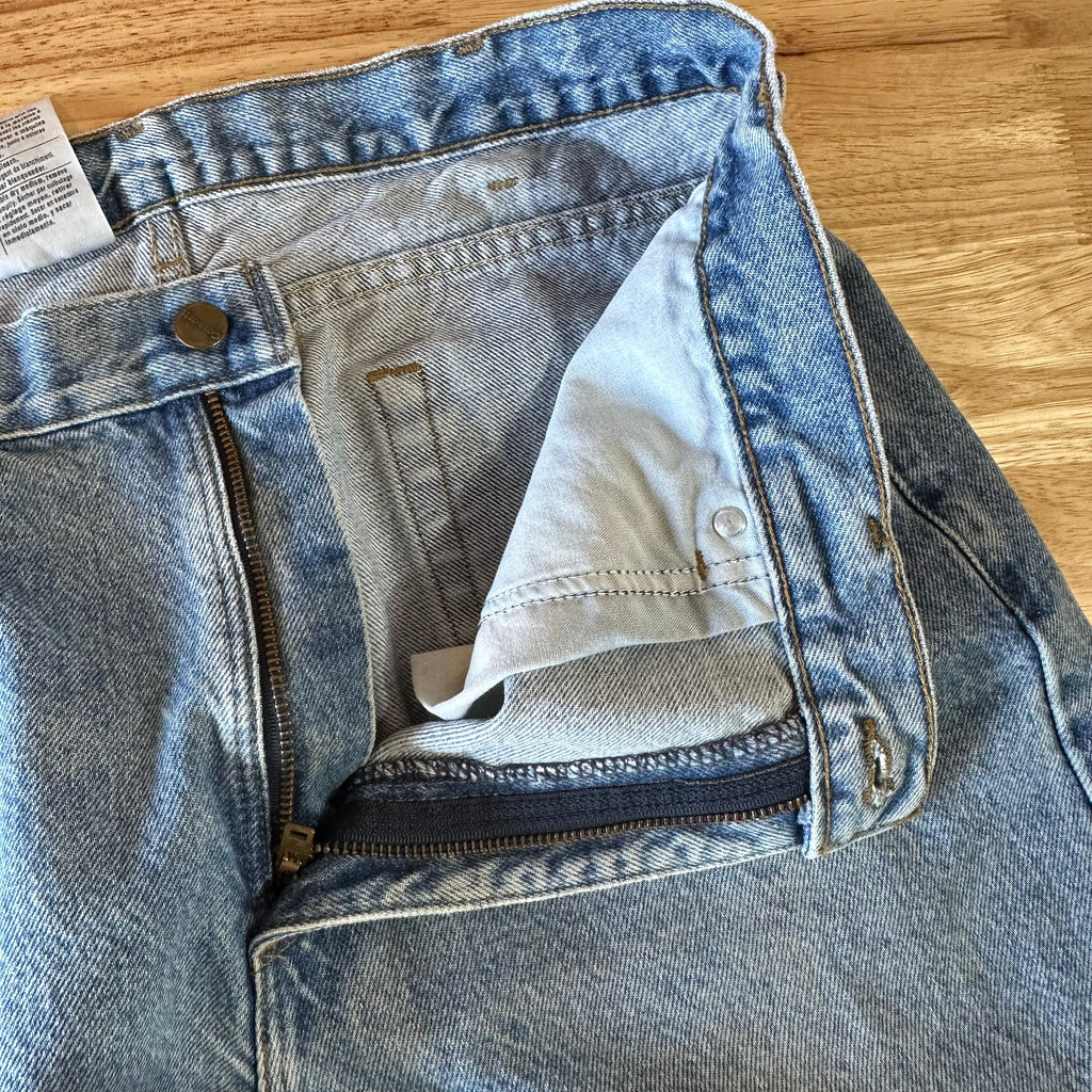 Carhartt Mens 36x34 Blue Jeans