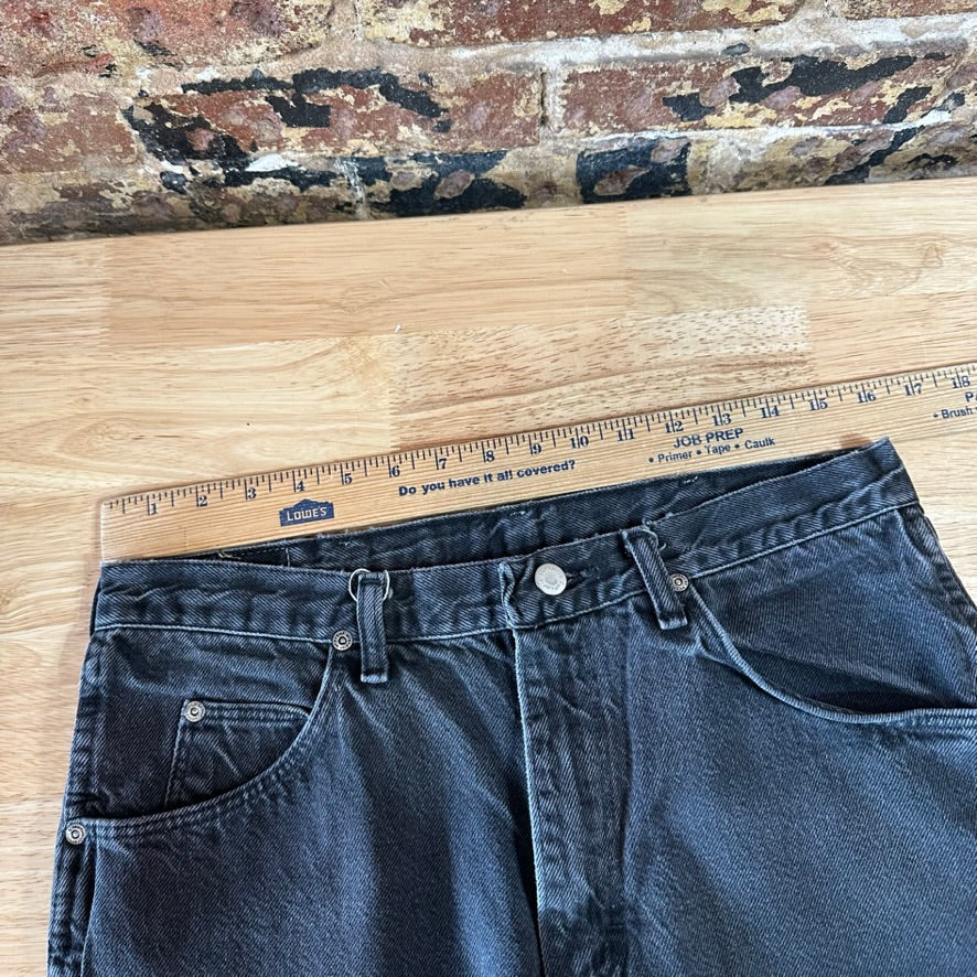 Wrangler Mens 34x30 Black Jeans