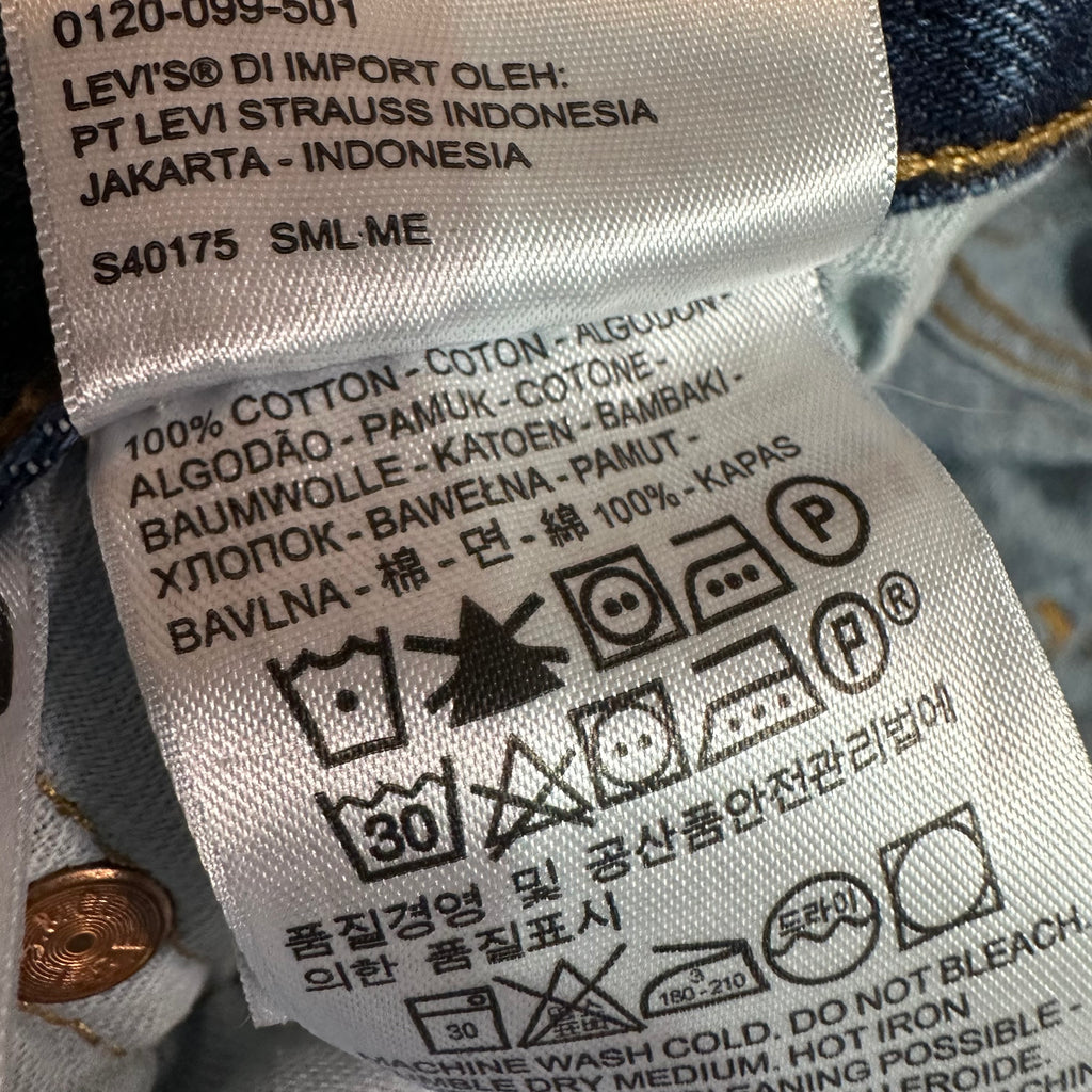 Levis 501 Mens 36x29 Blue Jeans
