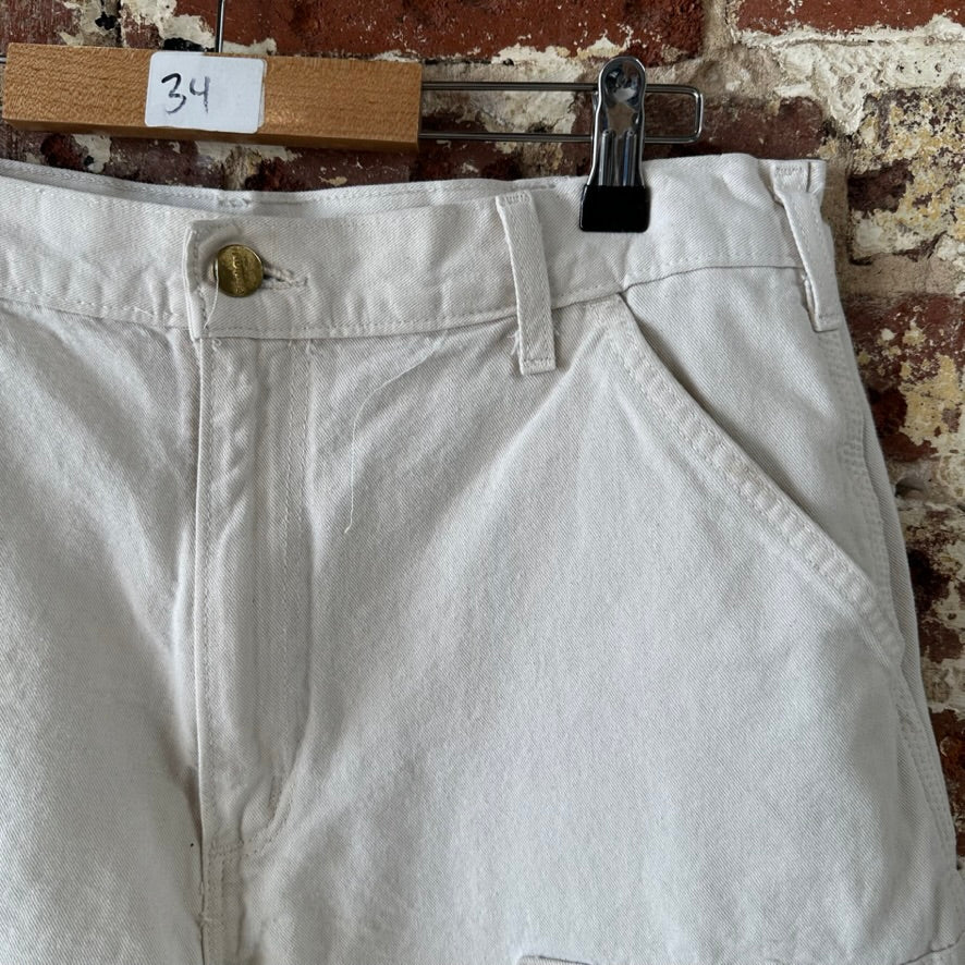 Carhartt Mens 34 Tan Shorts