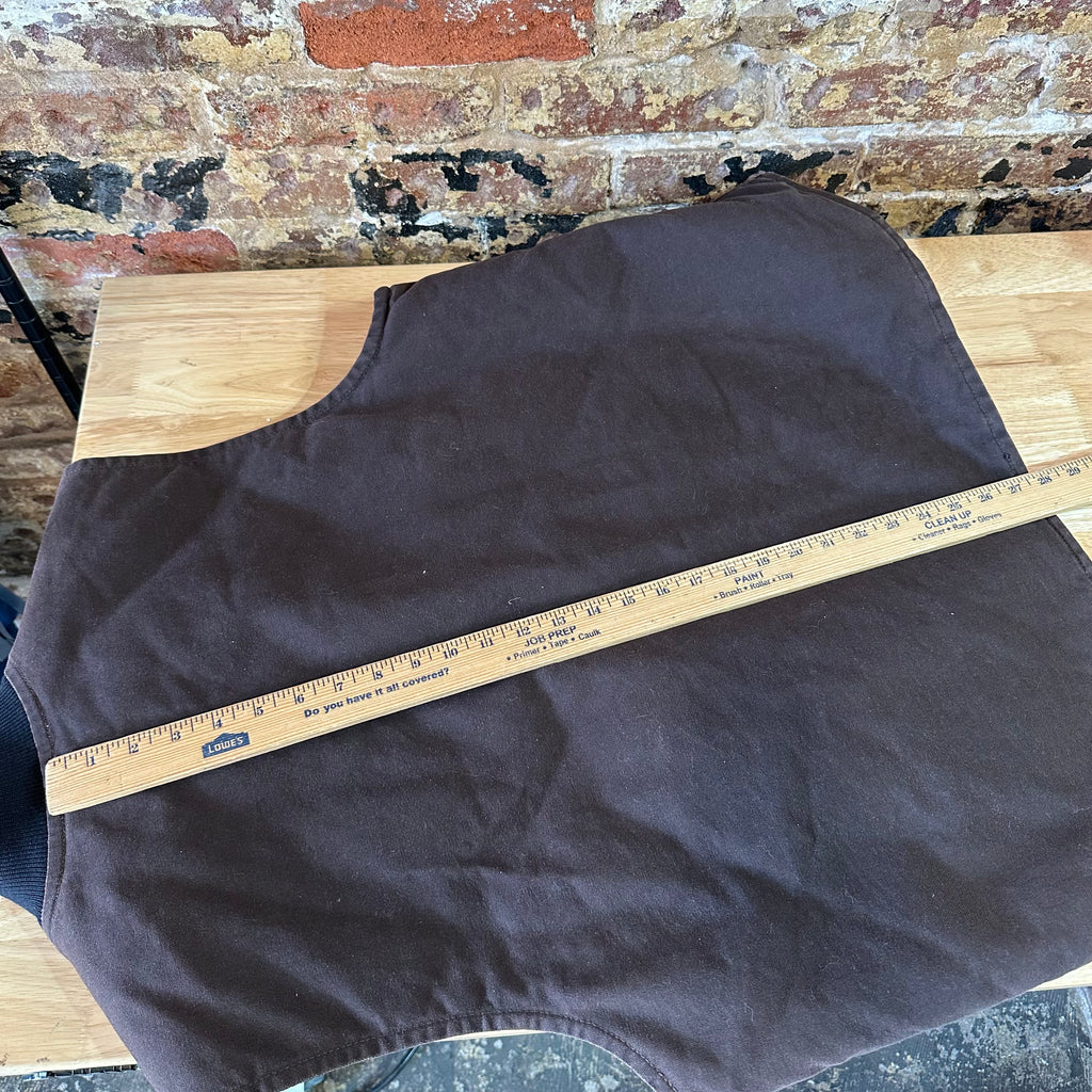 Carhartt V02 Dark Brown Vest Men's XL