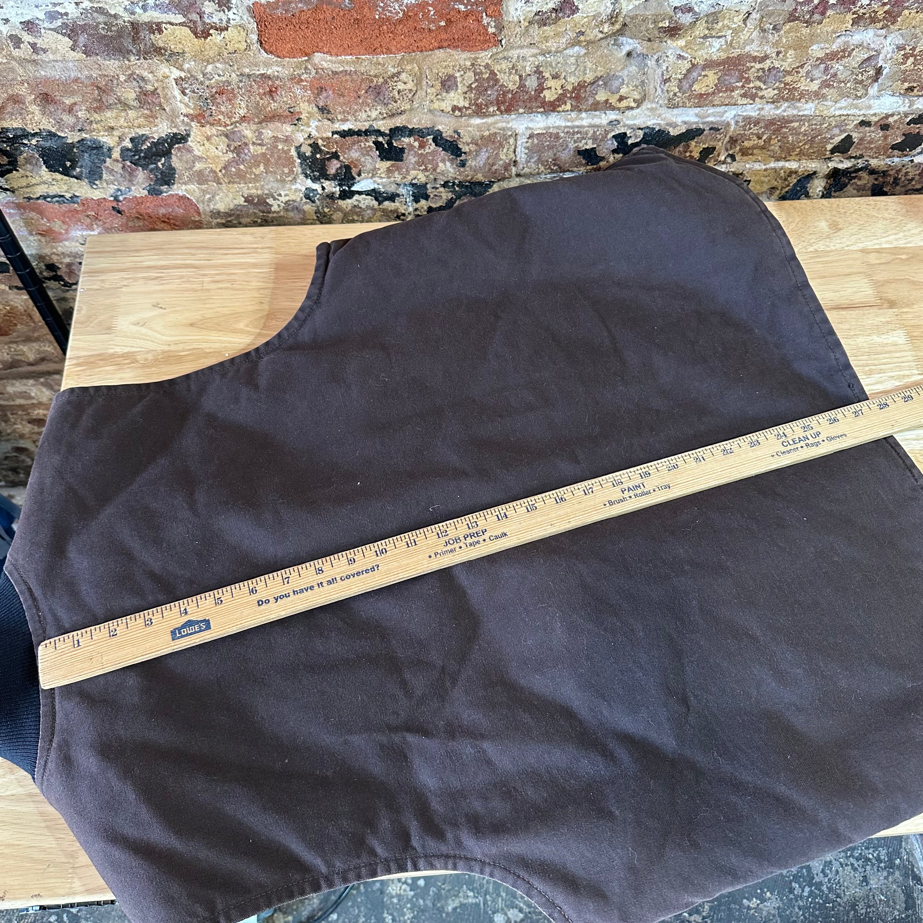 Carhartt V02 Dark Brown Vest Men's XL