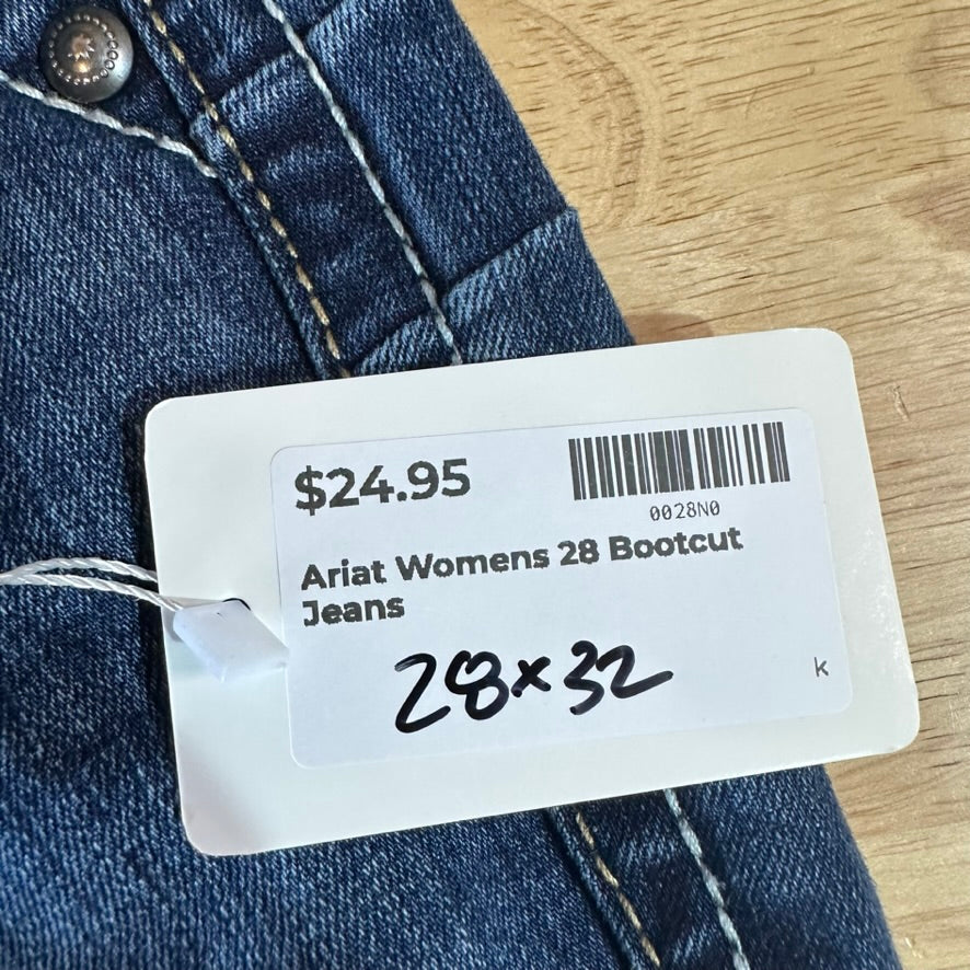 Ariat Womens 28 Bootcut Jeans