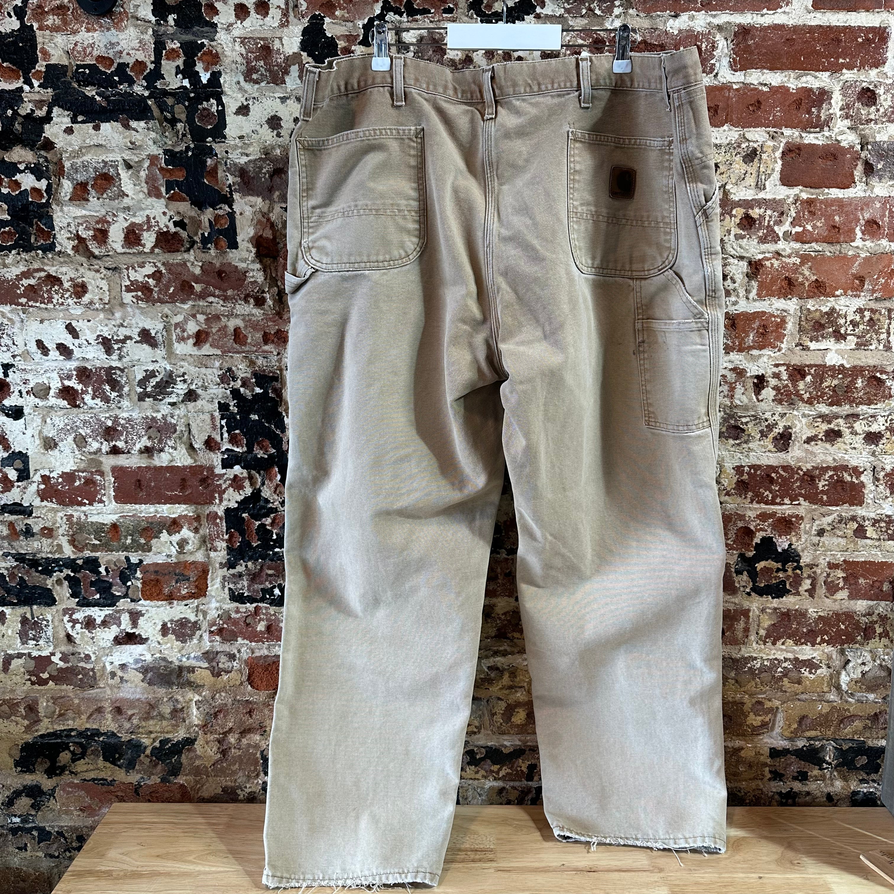 Carhartt Mens 46x32 Brown Pants