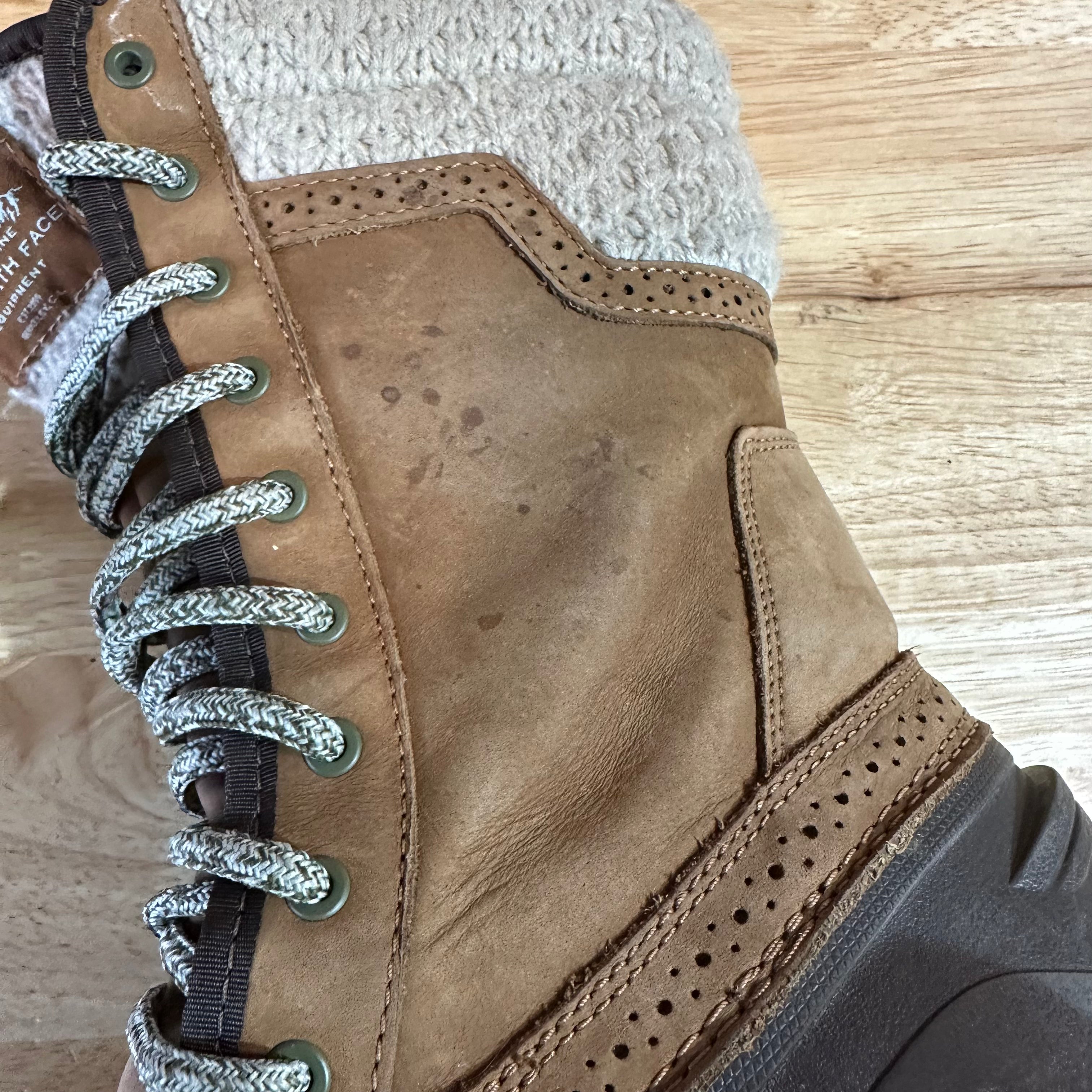 The North Face Shellista II Tall Winter Boots Beige NF00CVX2 Women Size 8