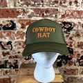 "Cowboy Hat" Green Hat NEW