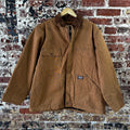 Big Smith Jacket Workwear Full Zip Men’s Sz XL Brown Canvas Heavy Insulated