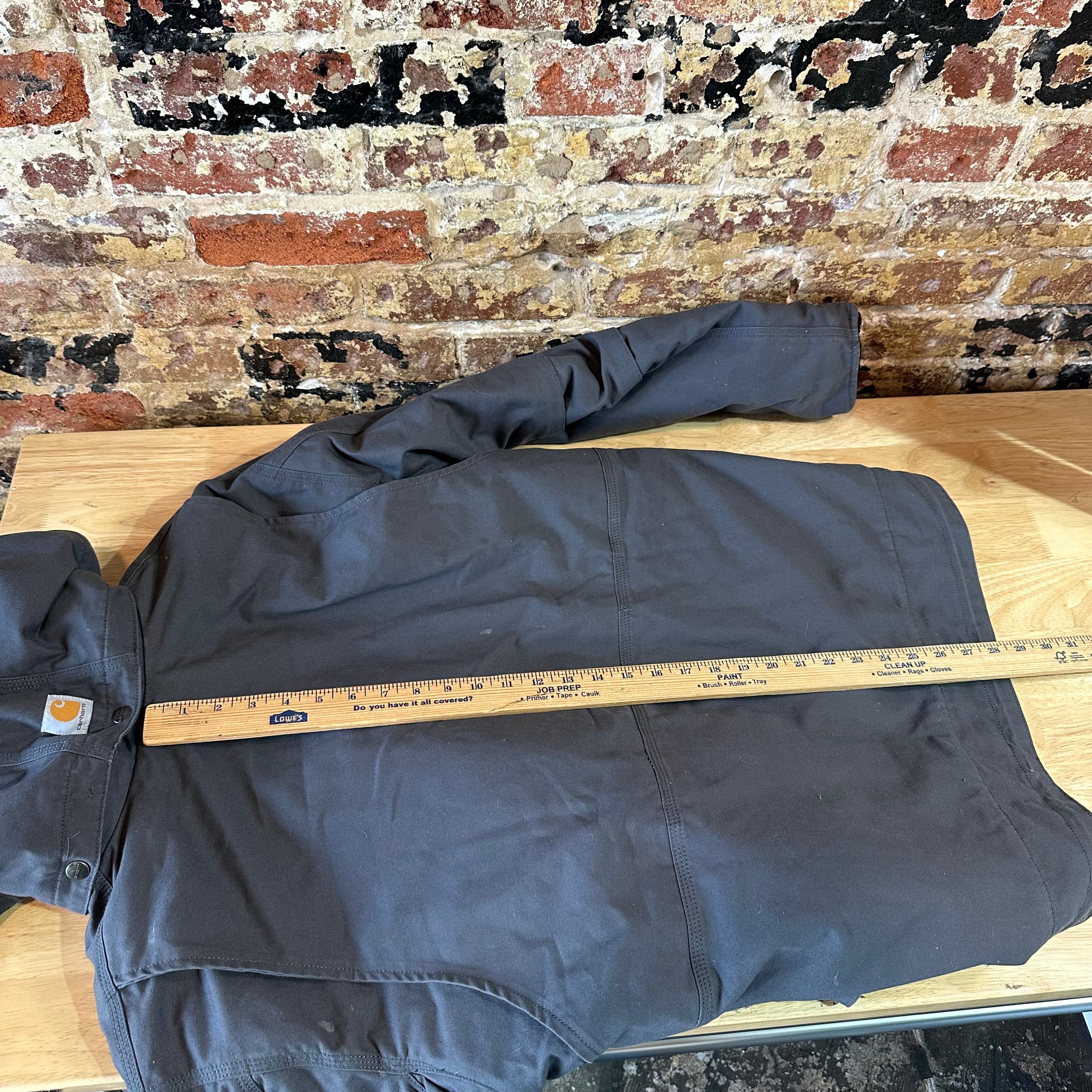Carhartt Mens Large Gray Full Swing Jacket
