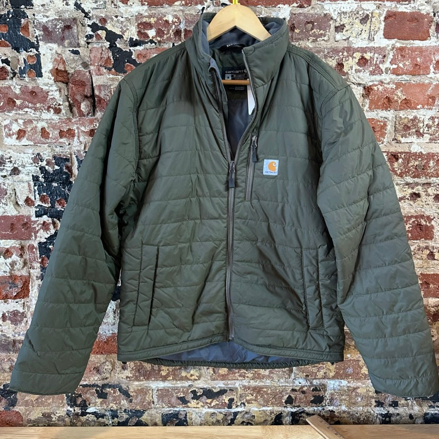 Carhartt Rain Defender Mens Medium Green Jacket