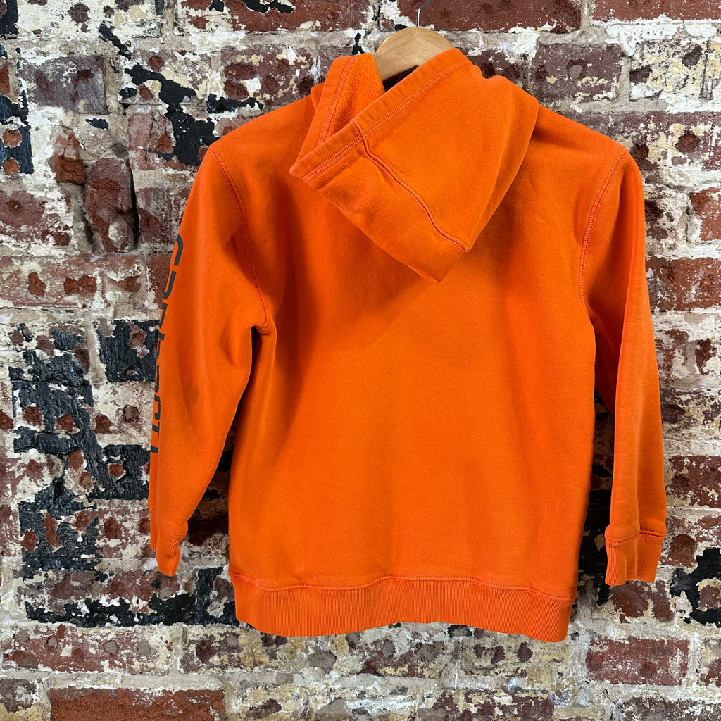 Carhartt Boys Medium 8-10 Orange Hoodie
