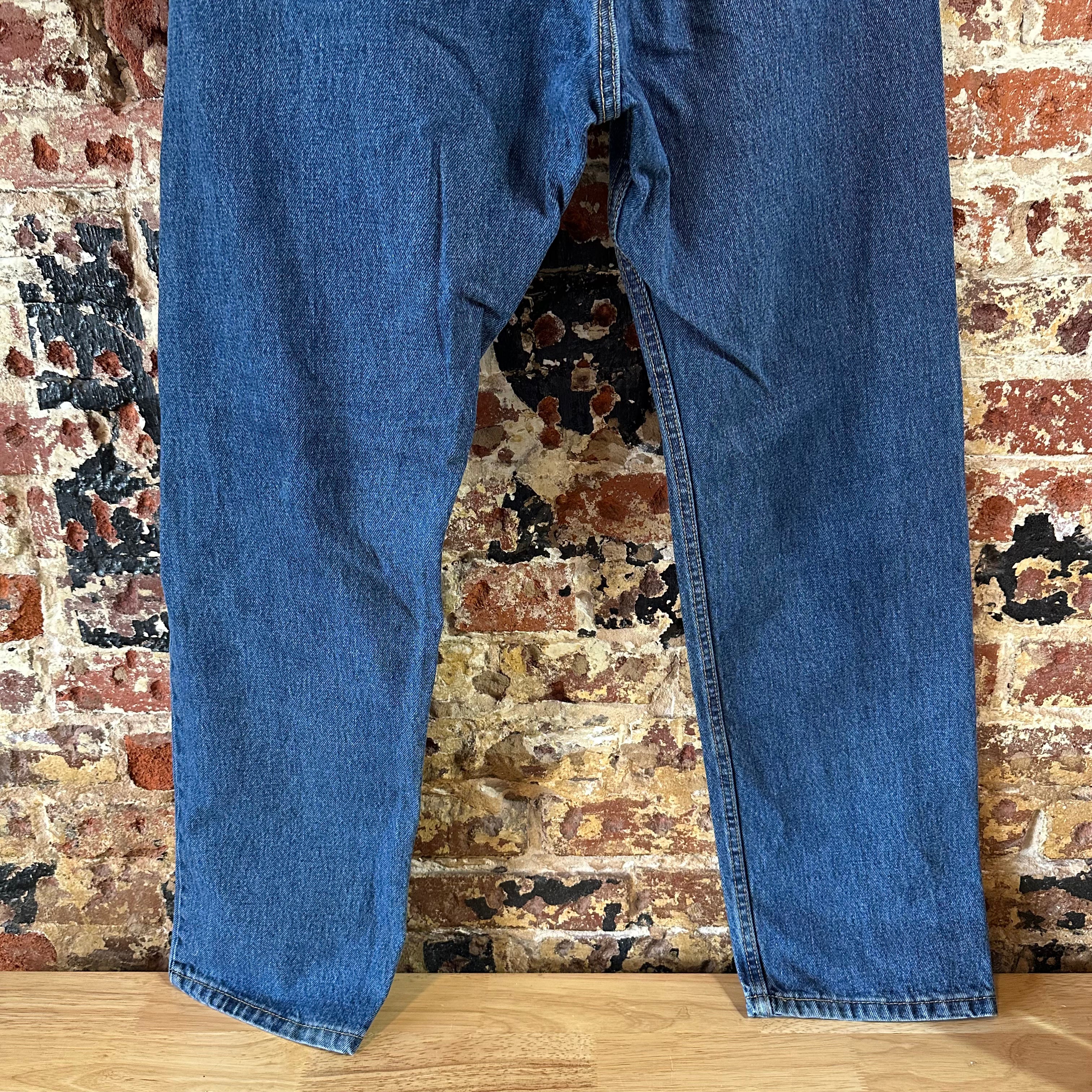 Levi's 505 Mens 33x32 Blue Jeans