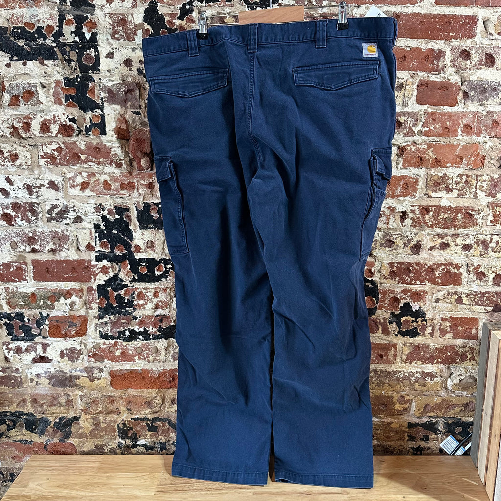 Carhartt Mens 44x32 Blue Pants