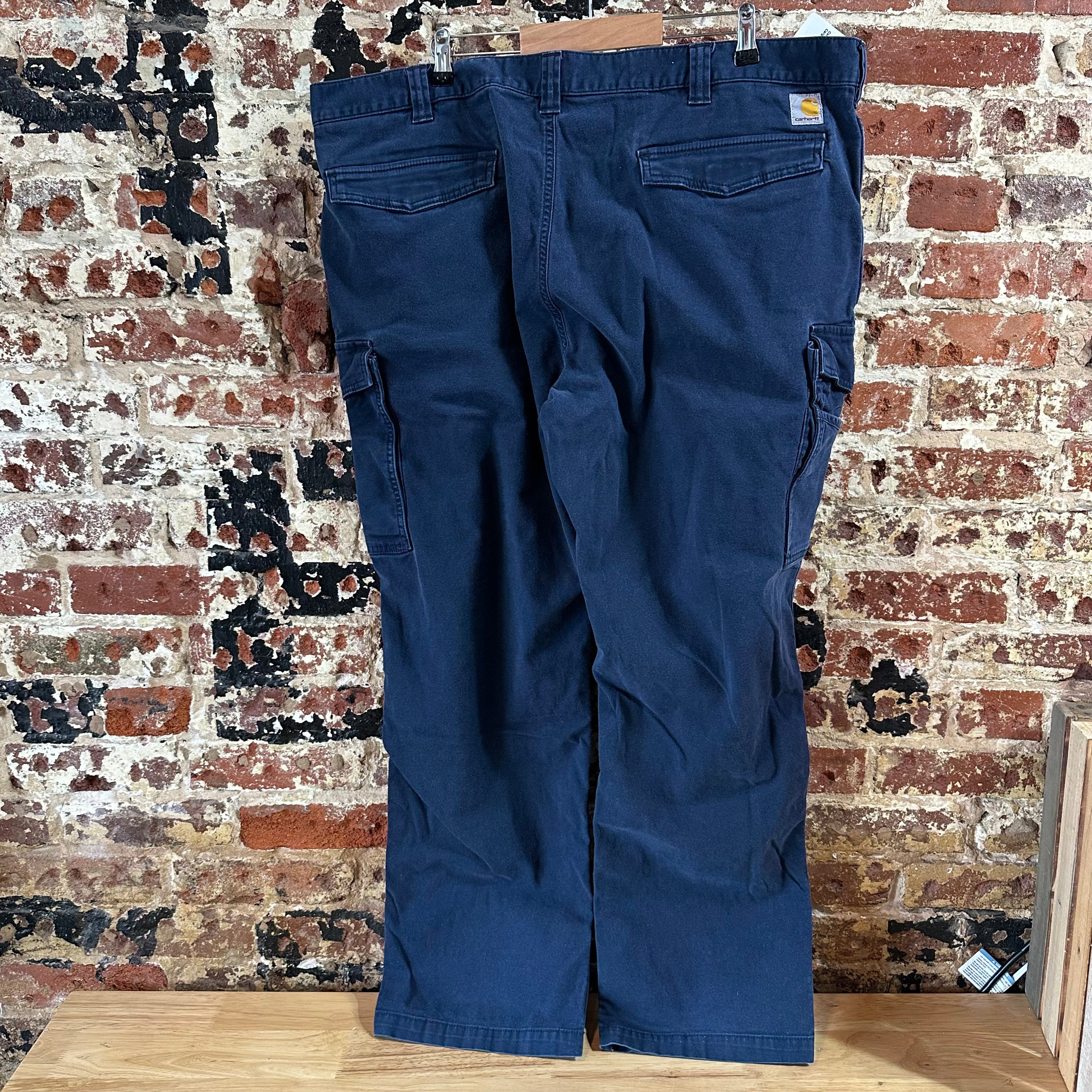 Carhartt Mens 44x32 Blue Pants