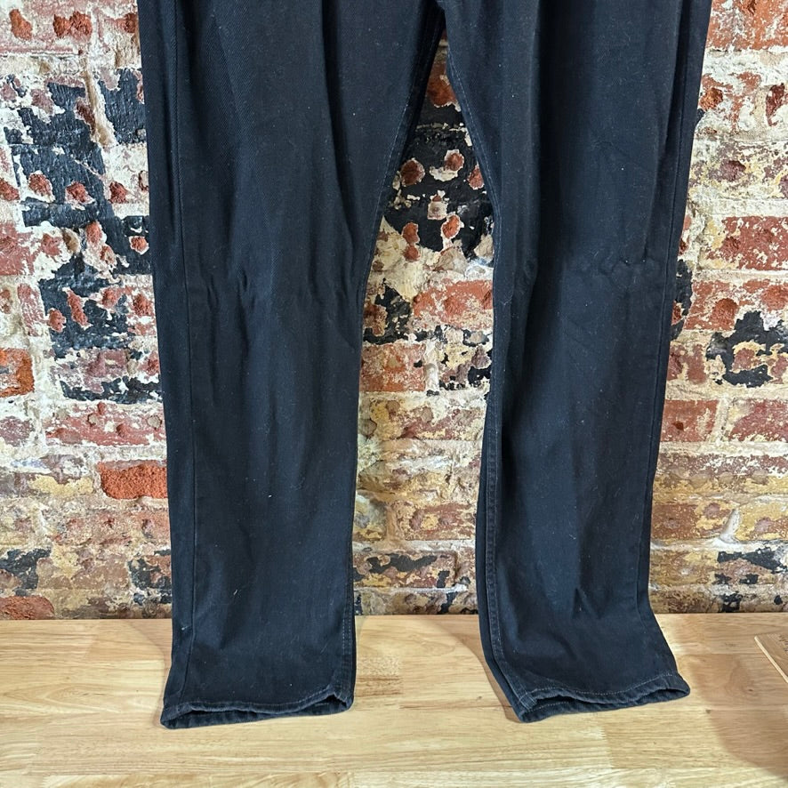 Levi's 505 Mens 36x34 Black Jeans