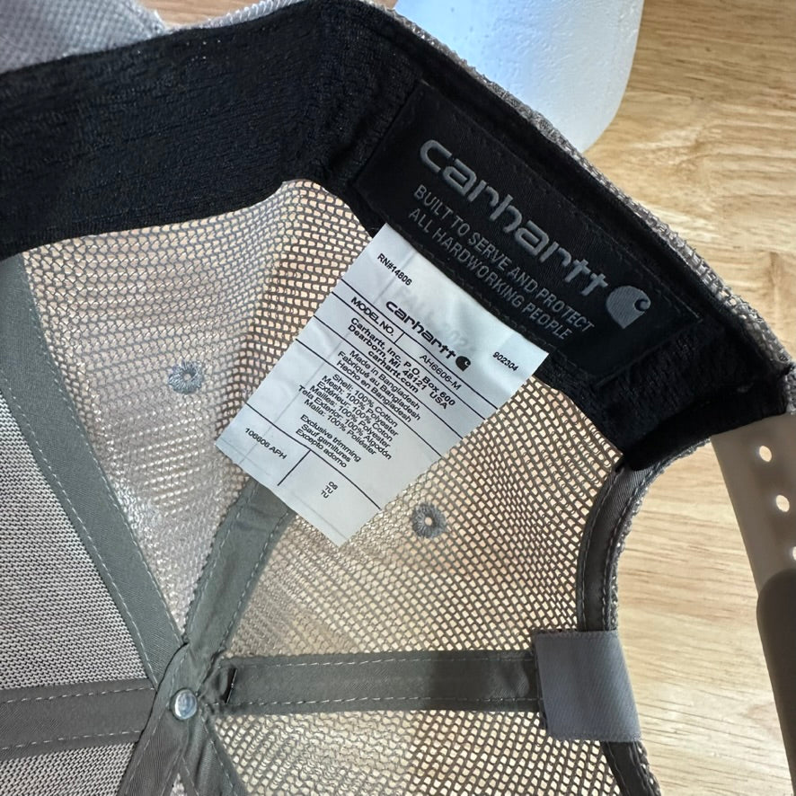 Carhartt Gray SnapBack Trucker Hat New